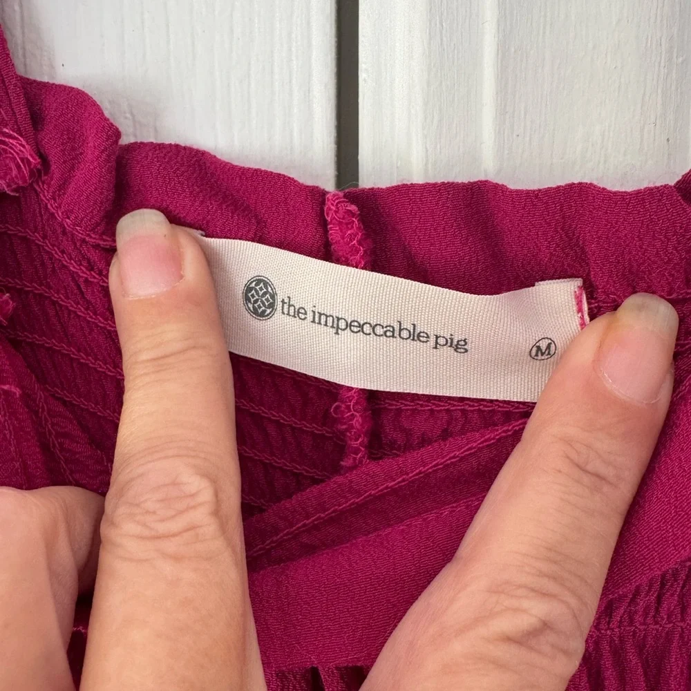 The Impeccable Pig purple (fuchsia) Dress
